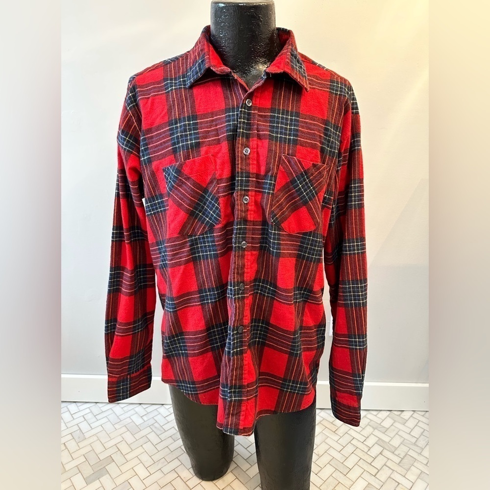 McGregor  men’s plaid shirt Xl vintage